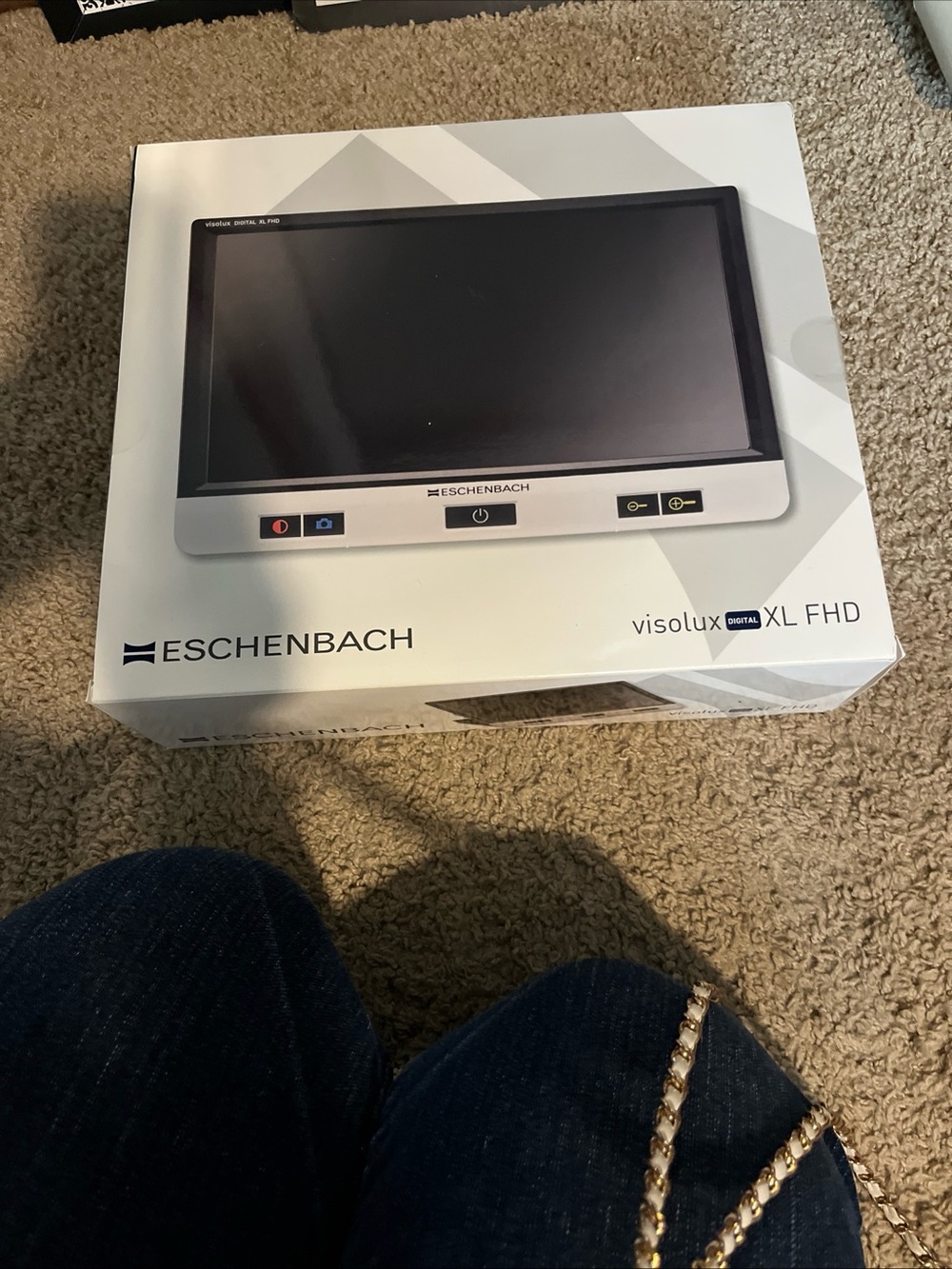 Eschenbach Visolux Digital XL FHD 12 Inch Color HD Portable Video Magnifier